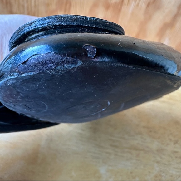 Tory Burch Reva Black Patent Leather Ballet Flat - Picture 4 of 9